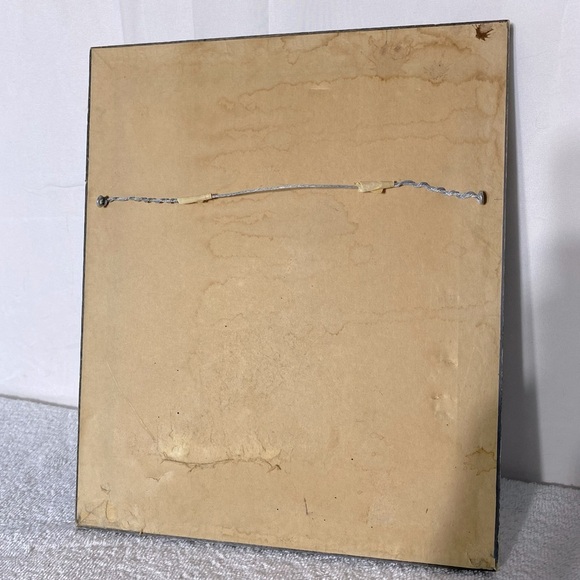 Vintage Handmade Benjamin Bunny Framed Cross Stitch Art - Picture 4 of 11